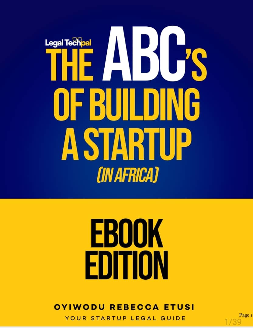 The ABC of Building a Startup in Africa - Ebook Cover